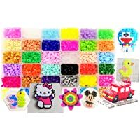 vytung Lote de 10000 Abalorios-36 Color(6 Brillar en Oscuridad) de los Granos DIY de Perler Caja de fusibles Conjunto de…